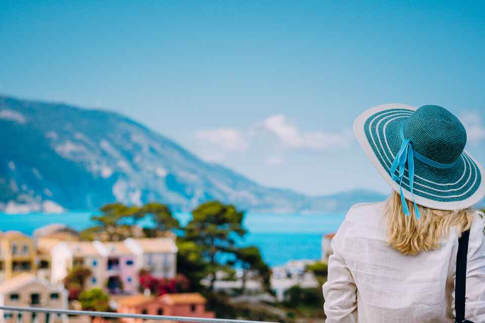 Tourist in Greece