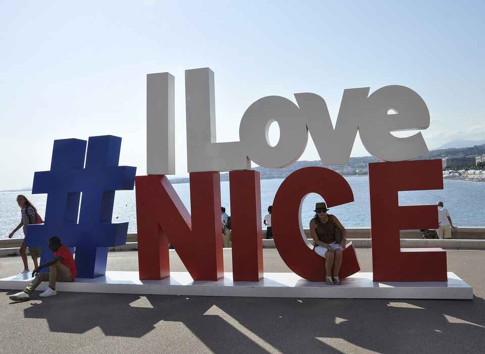 I love Nice in the French Riviera