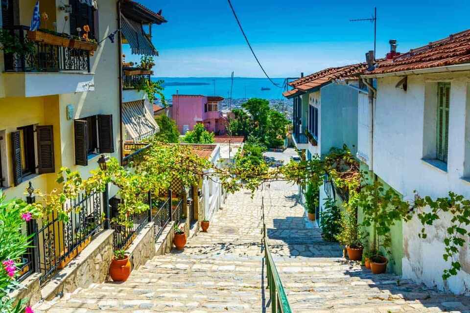 Streets of Thessaloniki, Greece