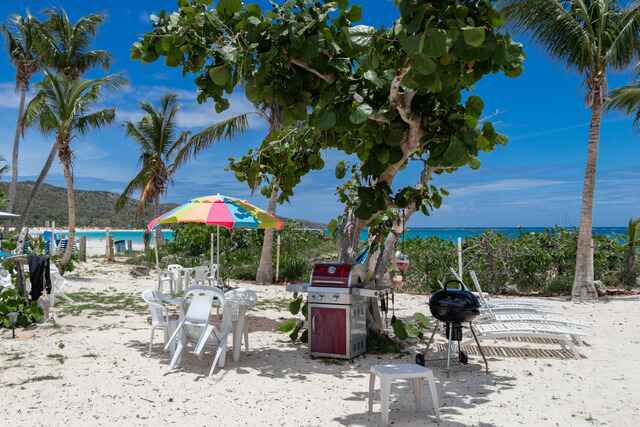 Villa Flamenco Beach Puerto Rico BBQ Area