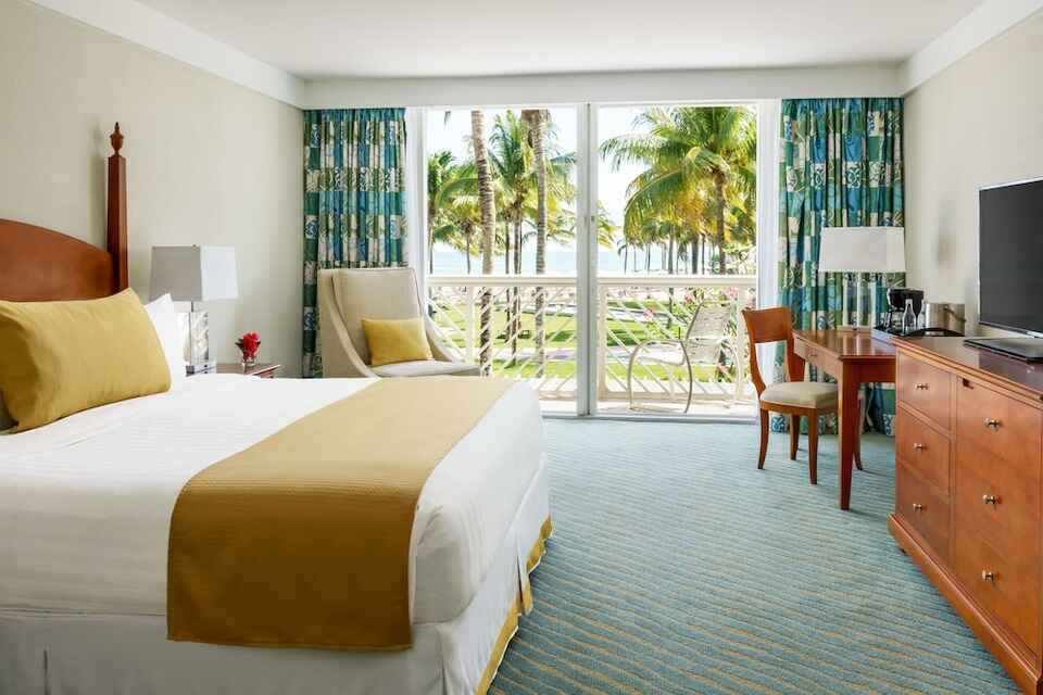 Room with balcony in Lighthouse Point Resort at Grand Lucayan