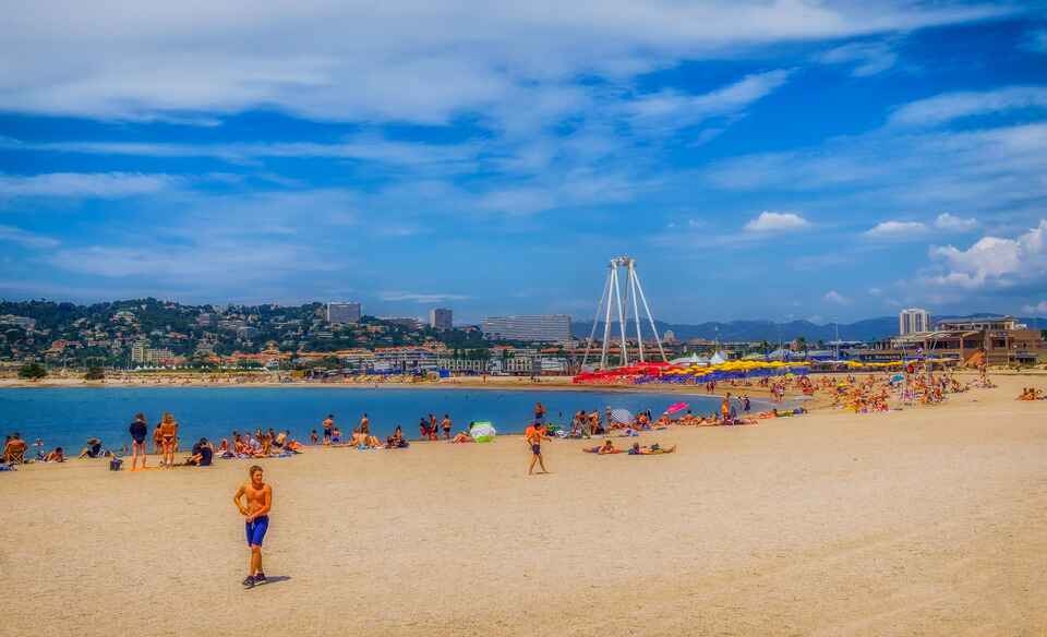 Beach in Marseille France